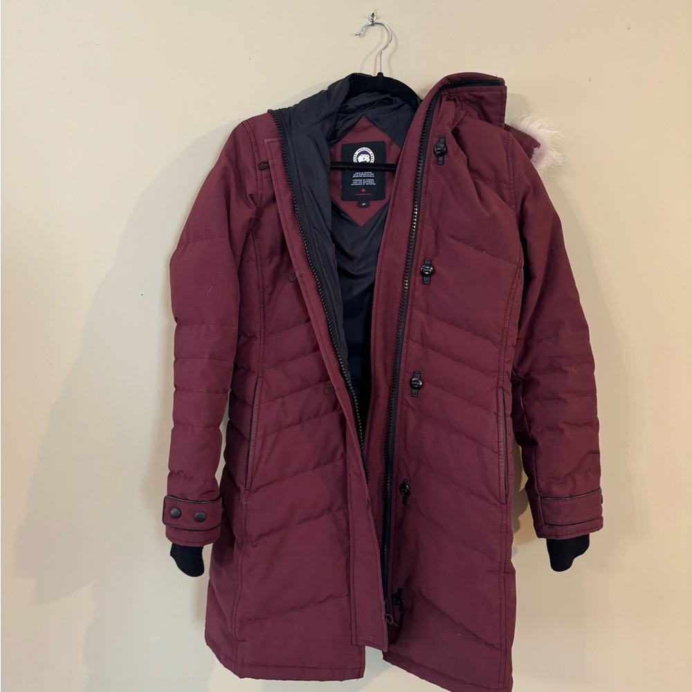 Canada Goose Lorette Elderberry Puffer Jacket
